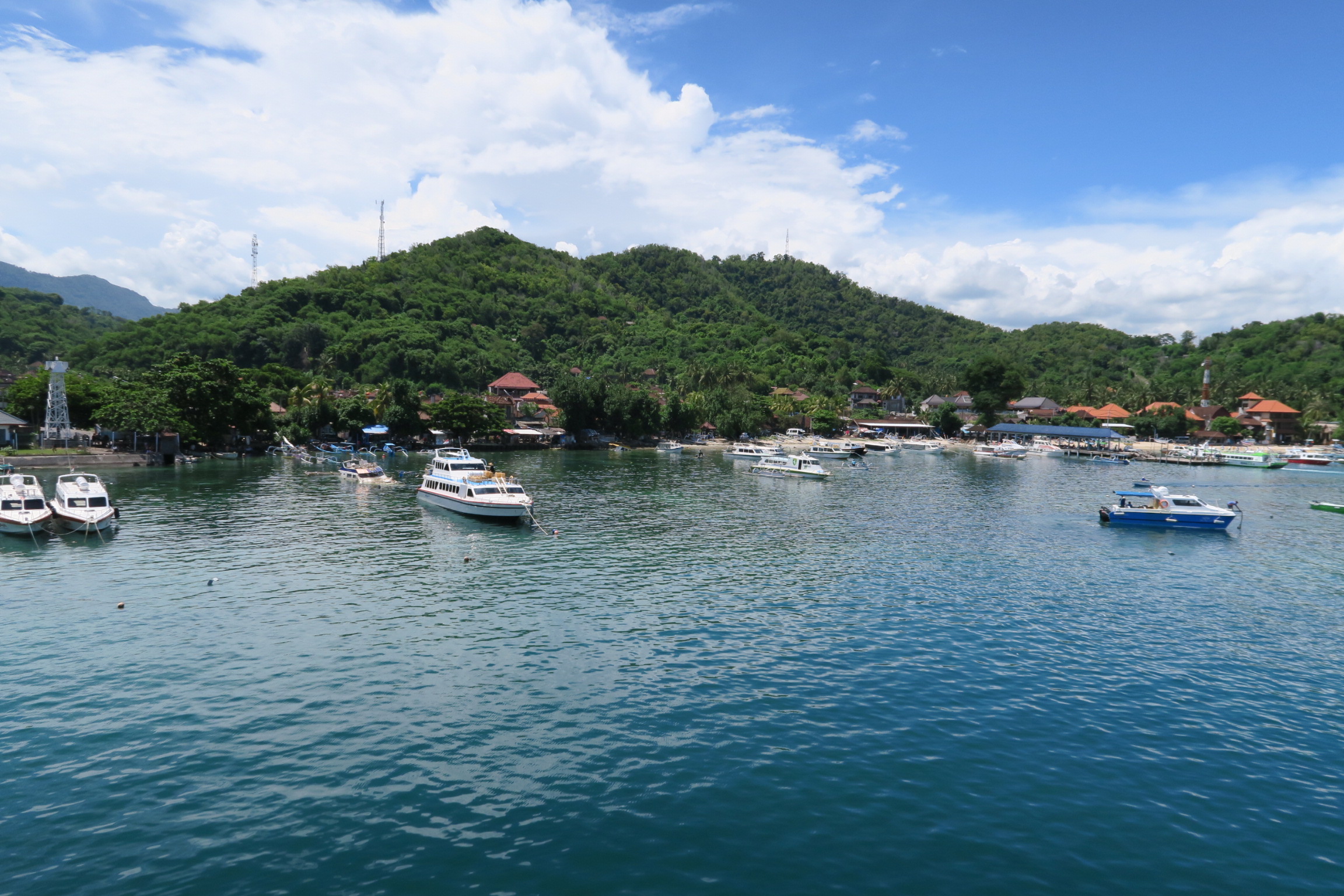 Fast boat route from Bali to Lombok